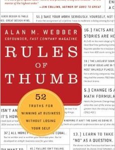 52 Rules of Thumb