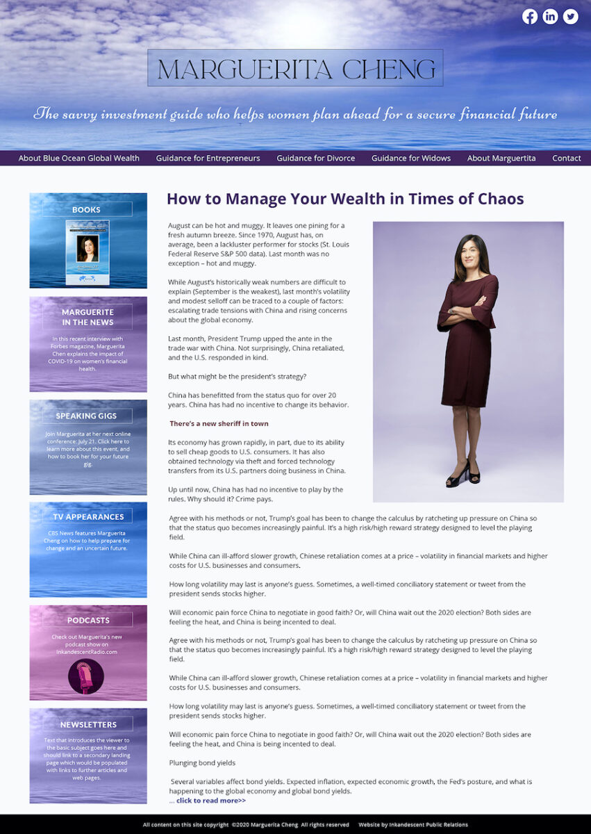 Marguerita Cheng: Meet the savvy investment guide who helps women plan ahead for a secure financial future